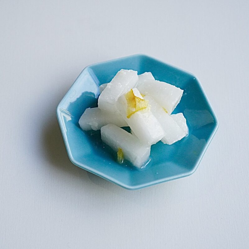 冬を告げる、まろやか麹仕立てのゆず大根