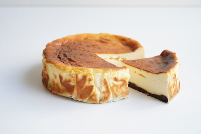 甘麹バスクショコラチーズケーキ